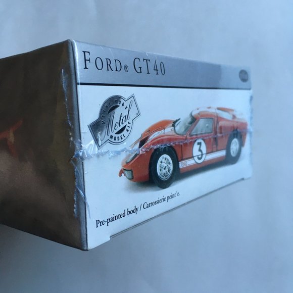Testor Metal Body Model Kit Ford GT40 Sealed Box circa 2002 - Picture 6 of 8